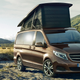 Illustration for article titled Mercedes Pop-Top Camper Makes Living In A Van Look Tastefully Fancy